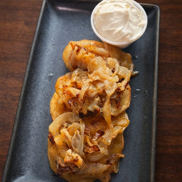 Potato Pierogies.