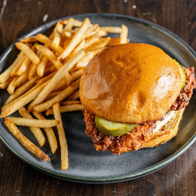 Fried Chicken Sandwich.