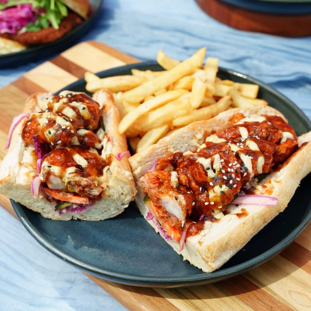 Korean Shrimp Po Boy.